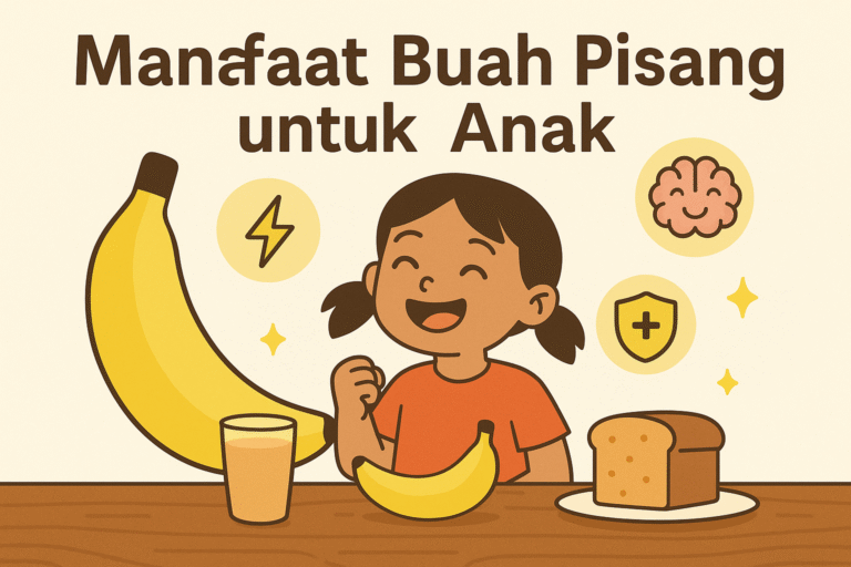 Manfaat Buah Pisang untuk Anak Sumber Nutrisi Lezat yang Tak Boleh Dilewatkan